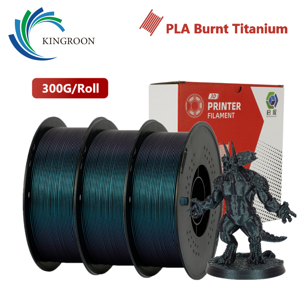 KINGROON 300G PLA Burnt Titani - 3D Printing Titanium avaliação e preço