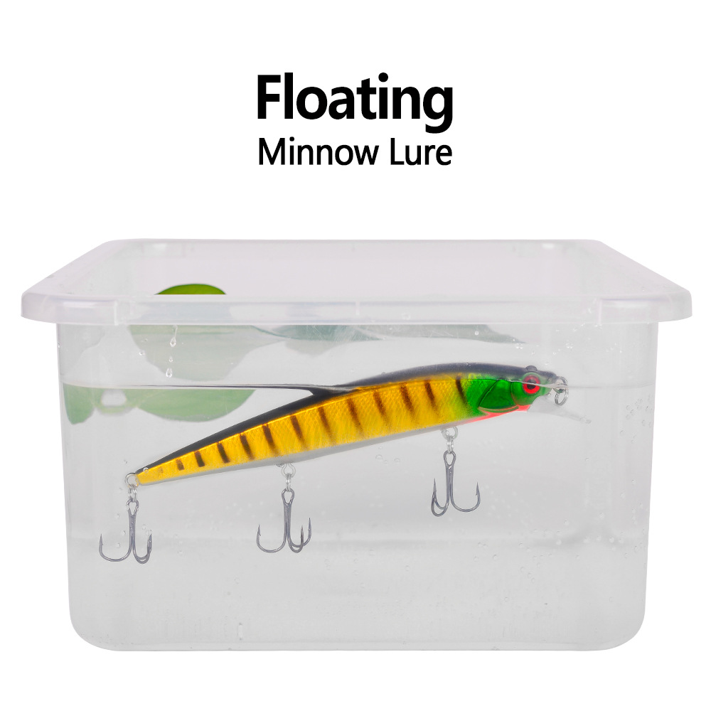 1Pcs Lifelike Wobbler Fishing  - 3D Printing Lure avaliação e preço