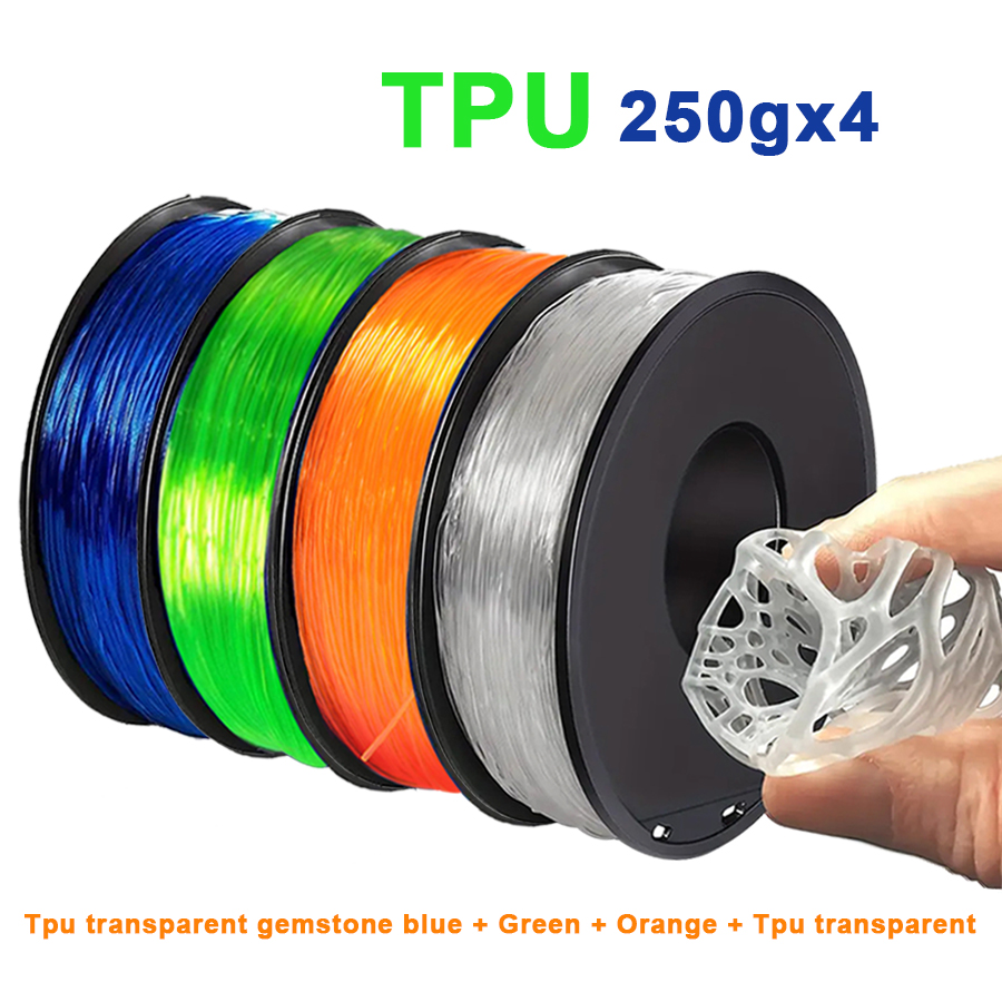 250gx4 3D Printer Flexible TPU - Tpu Flexible Filament avaliação e preço