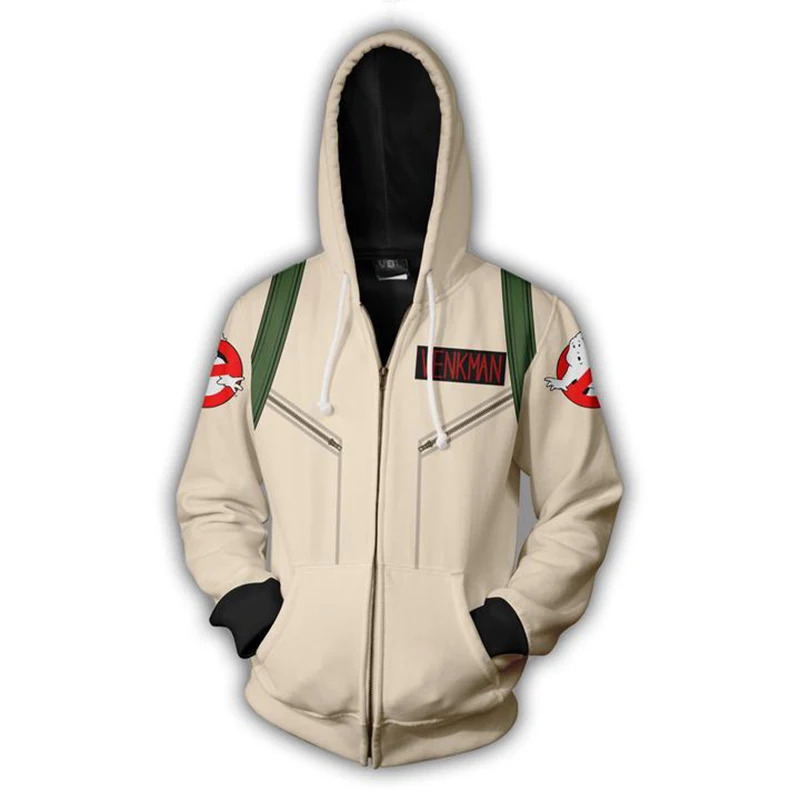 Fashion Ghost busters Zip up H - 3D Printing Ghosting avaliação e preço