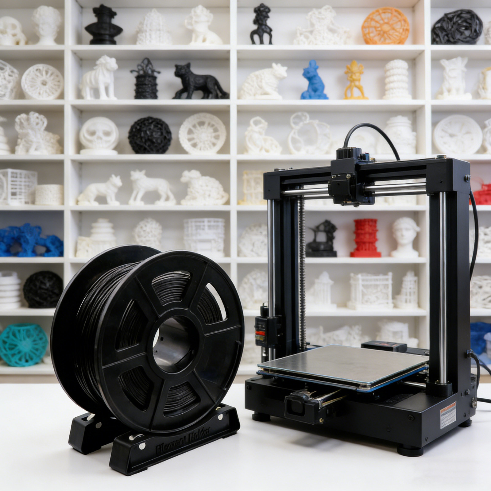 1Pair 3D Printer Filament Spoo - 3D Printing Nylon Filament avaliação e preço