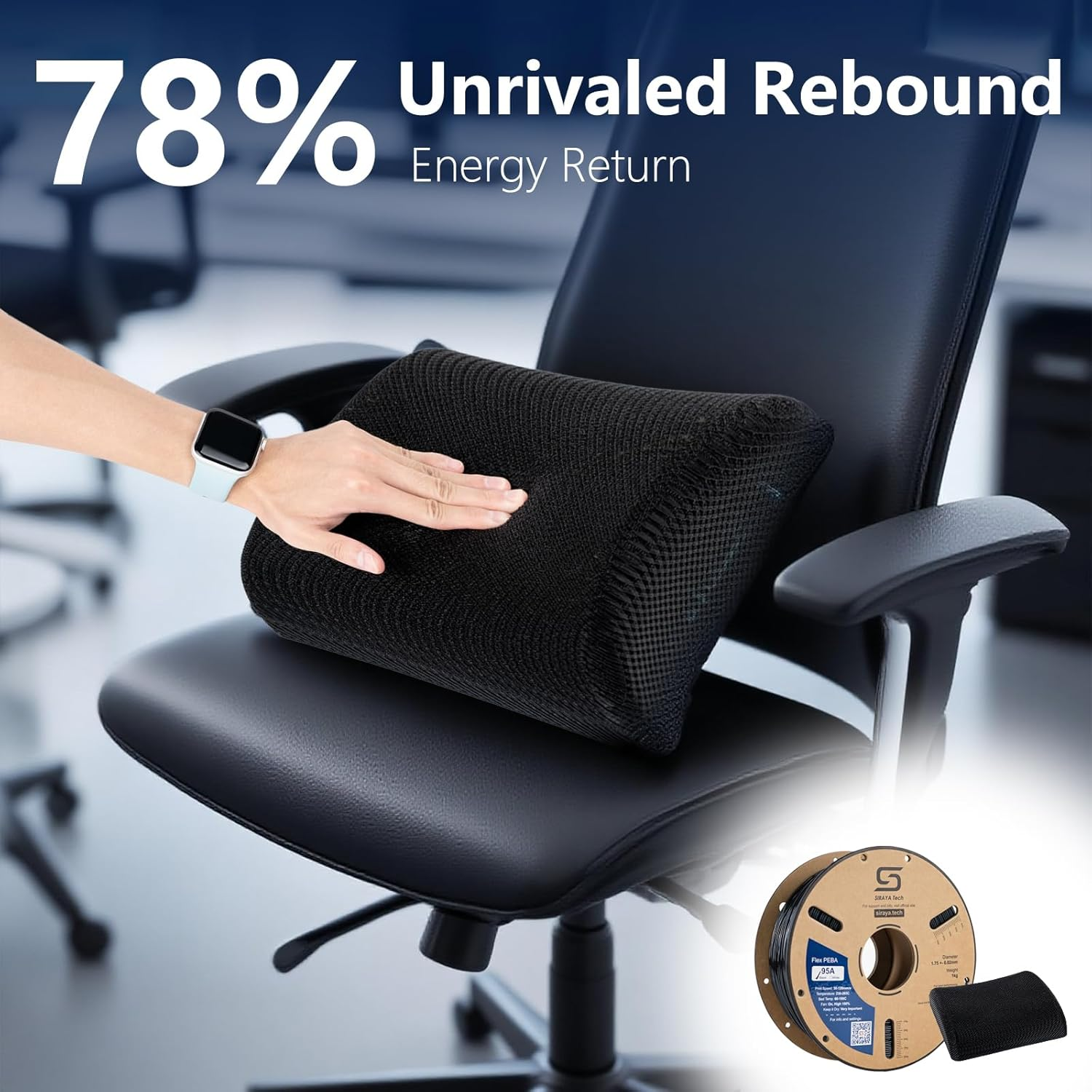 PEBA Filament Flexible Rebound - Tpu Flexible Filament avaliação e preço