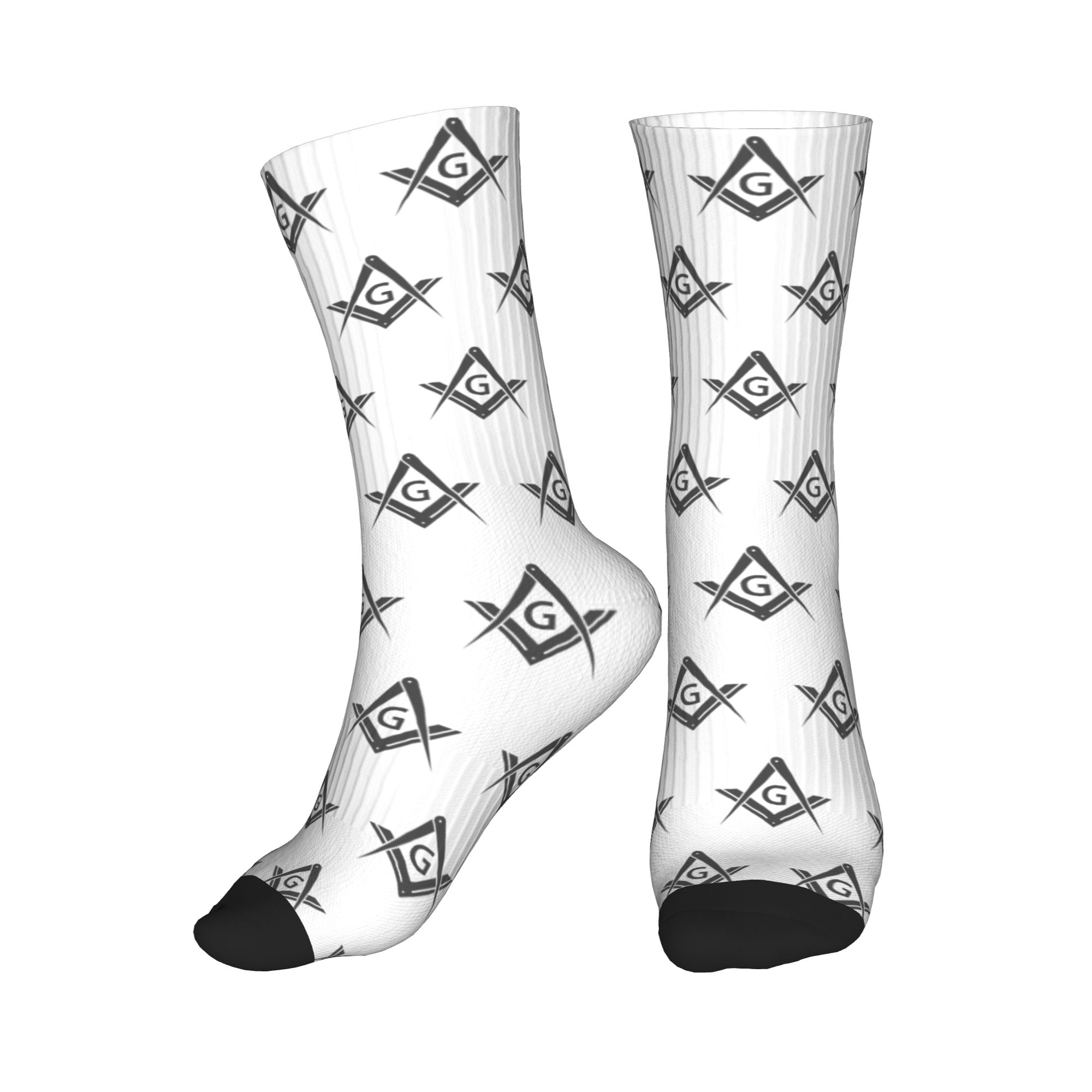 Freemason Logo Men Women Crew  - 3D Printing Logo avaliação e preço