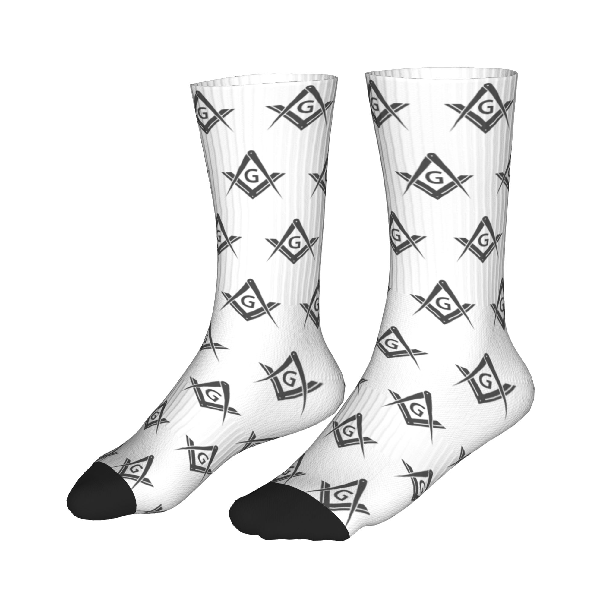 Freemason Logo Men Women Crew  - 3D Printing Logo avaliação e preço
