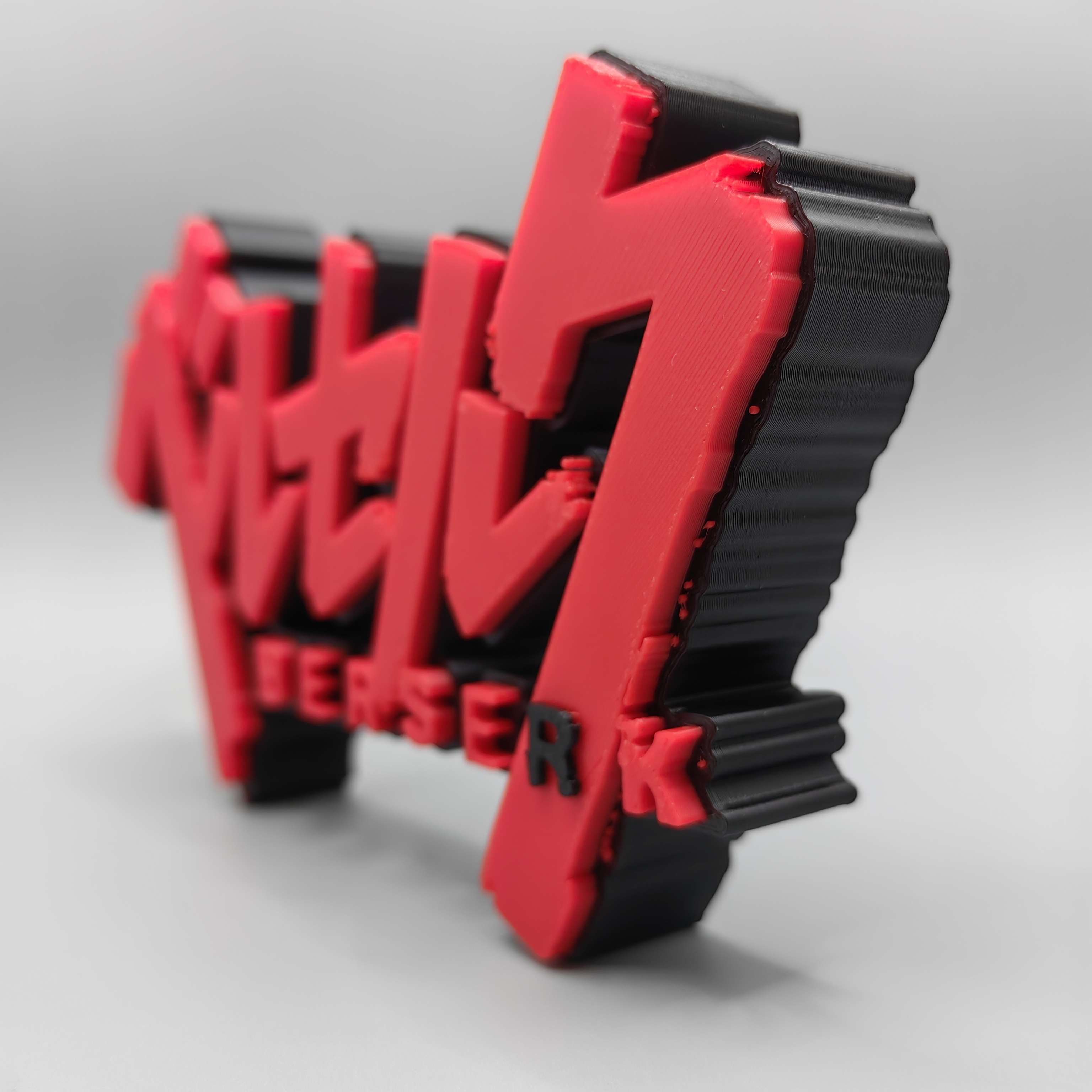 Anime Berserk 3d Printing Thre - 3D Printing Logo avaliação e preço