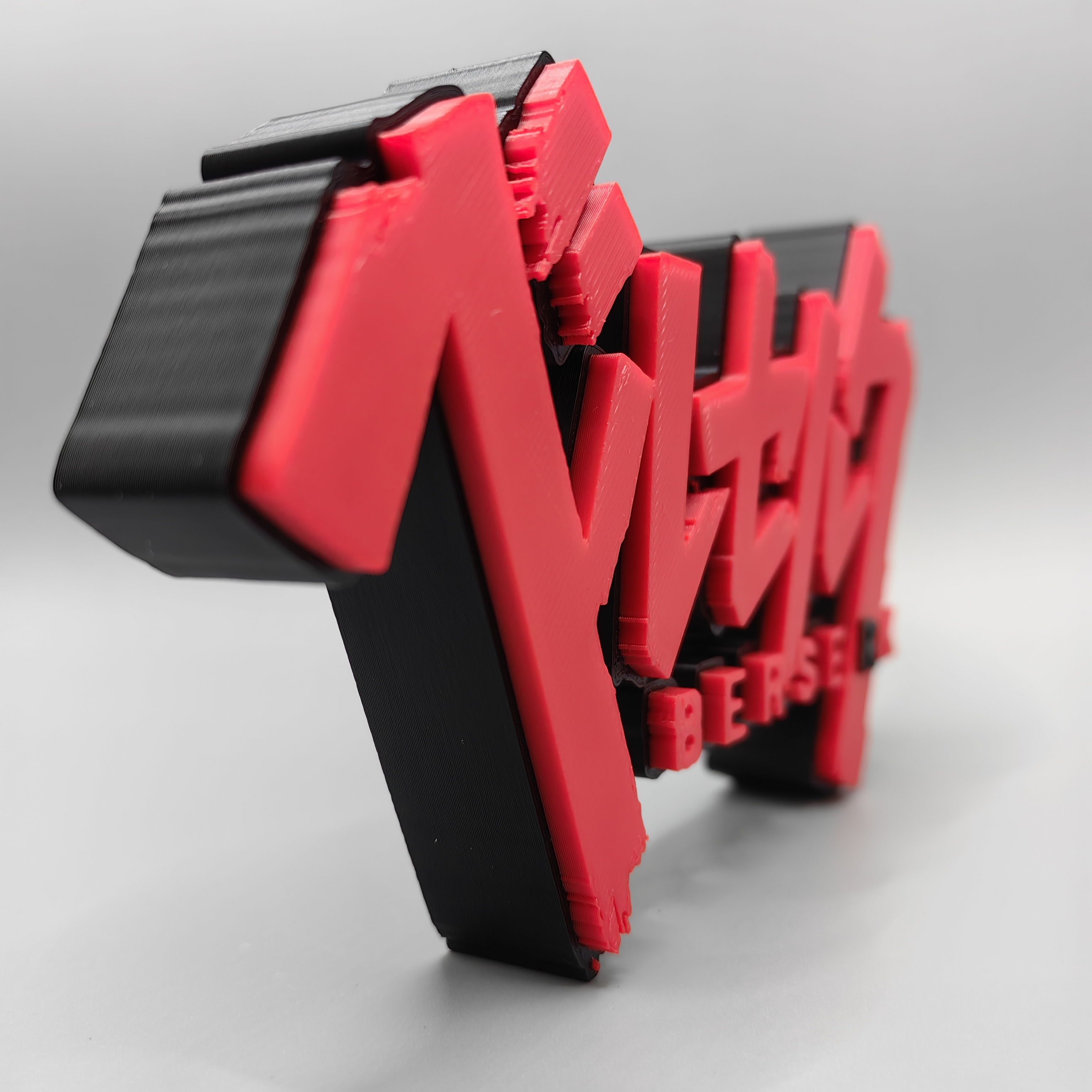 Anime Berserk 3d Printing Thre - 3D Printing Logo avaliação e preço