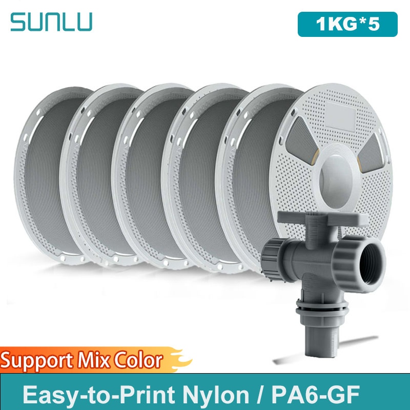 SUNLU 5KG Easy-to-Print Nylon  - 3D Printing Nylon Filament avaliação e preço