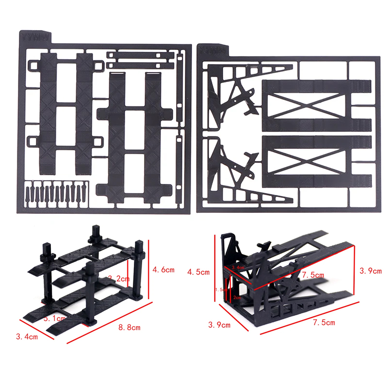 1Set For 1/64 Alloy Car Toy 3D - 3D Printing Diecast Cars avaliação e preço