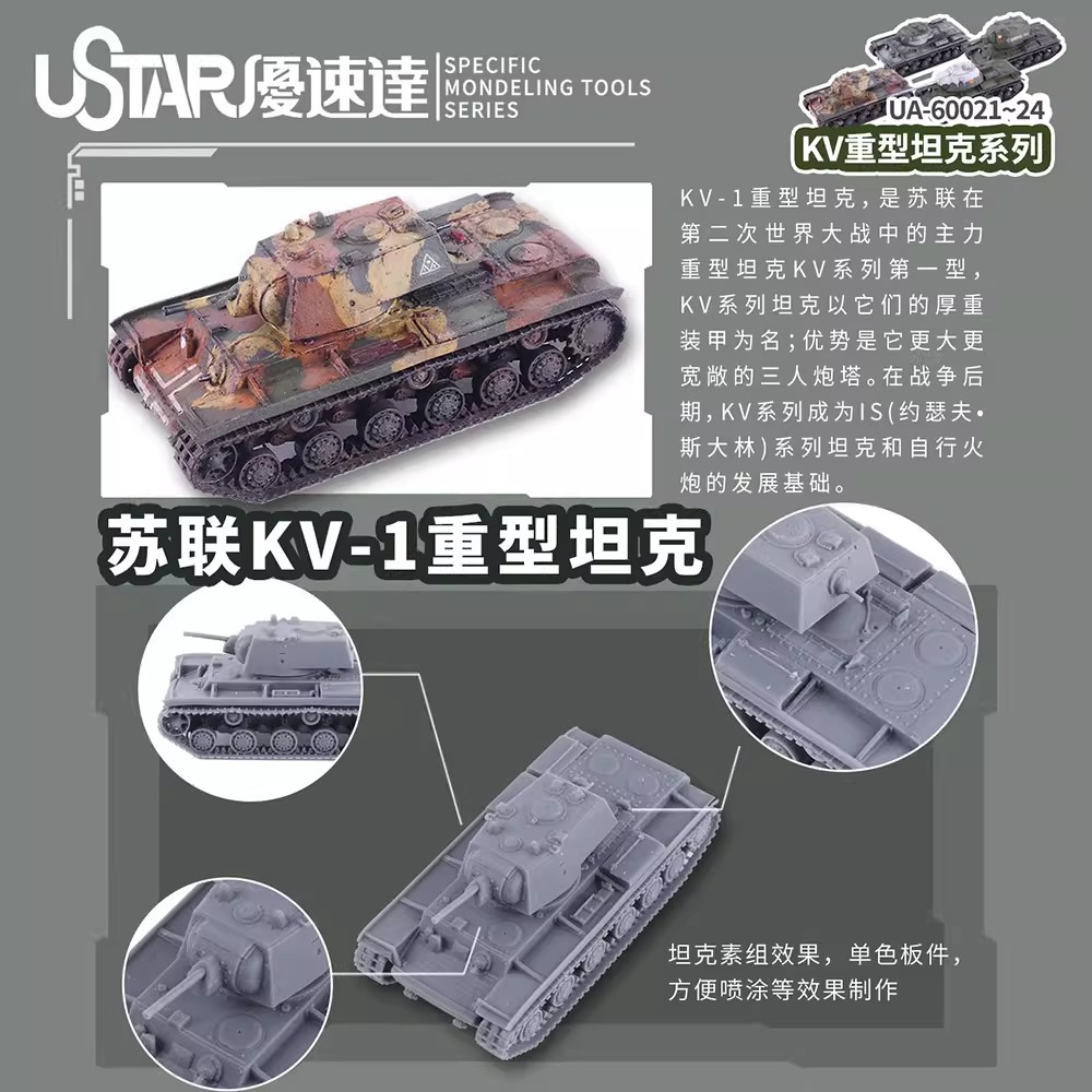 Soviet Kv Series Heavy Tank Us - 3D Printing Diecast Cars avaliação e preço