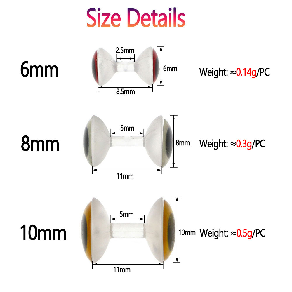 20/30pcs Weightless Dumbbell E - 3D Printing Lure avaliação e preço