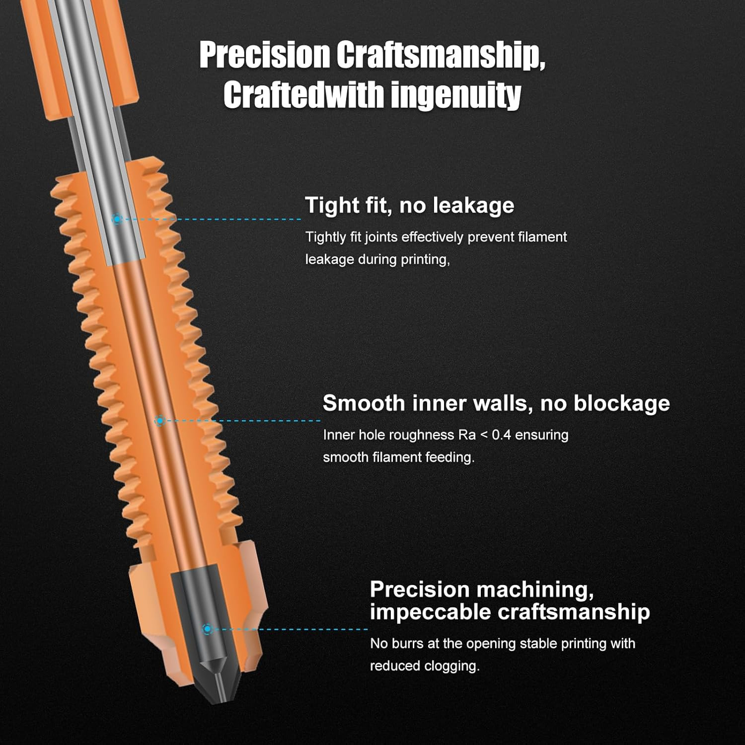 New Upgraded Nozzle for Creali - 3D Printing Titanium avaliação e preço