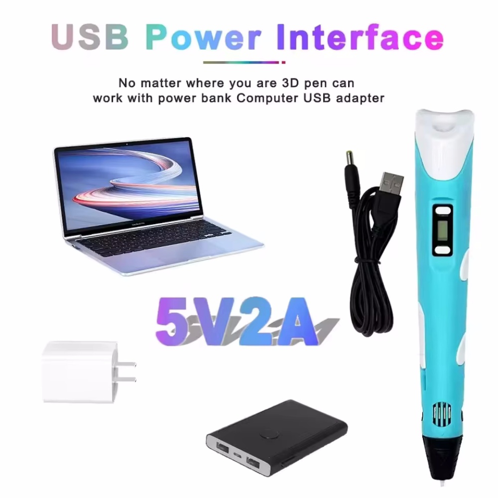 3D Pen For Children 3D Printin - Carbon Fiber Filament avaliação e preço