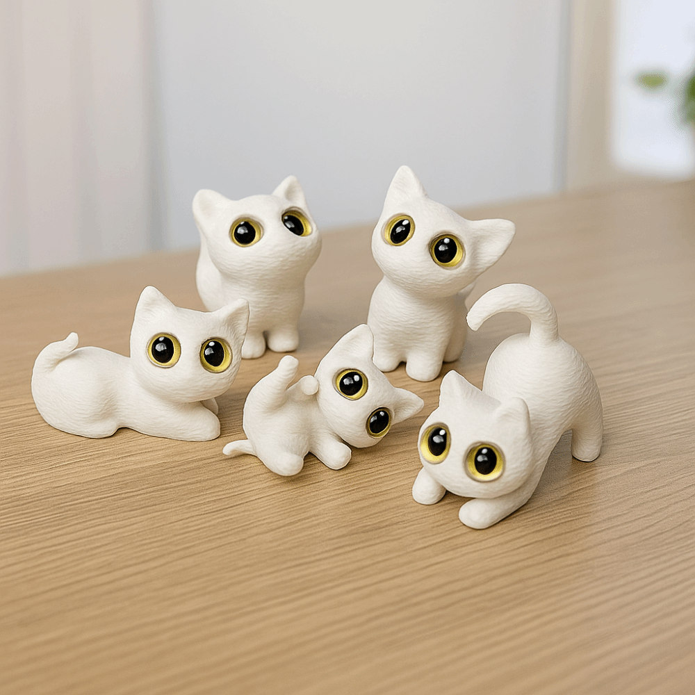 PLA Halloween Cat Anime Figure - 3D Printing Ultem avaliação e preço