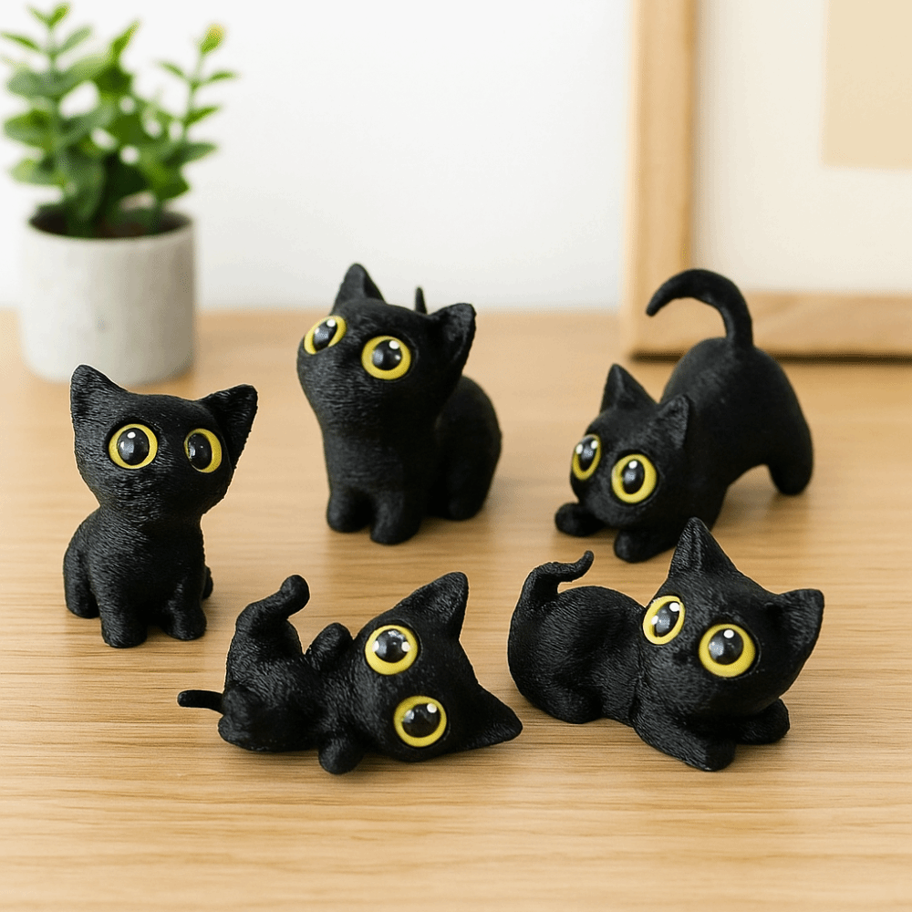 PLA Halloween Cat Anime Figure - 3D Printing Ultem avaliação e preço
