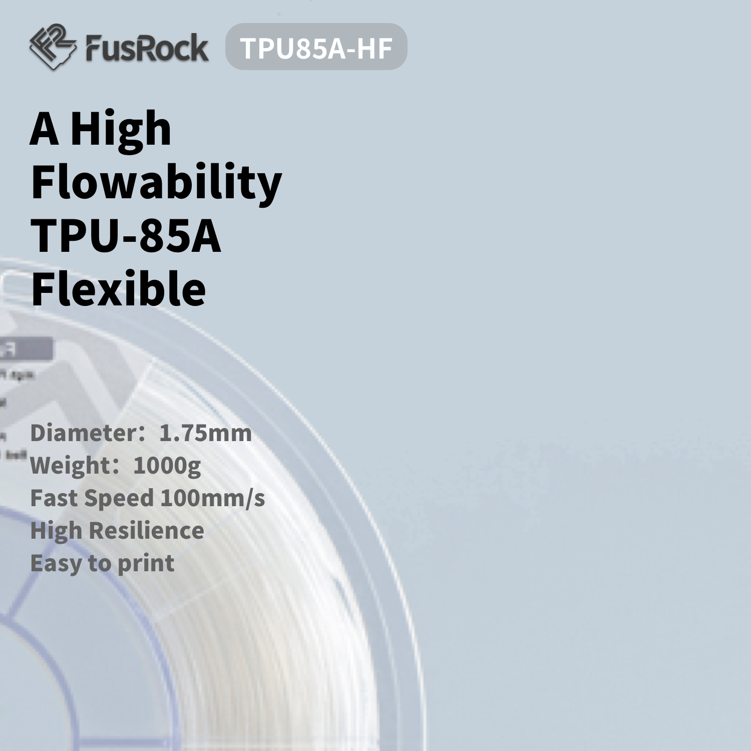 TPU 85A High Flow Filament 1.7 - Tpu Flexible Filament avaliação e preço