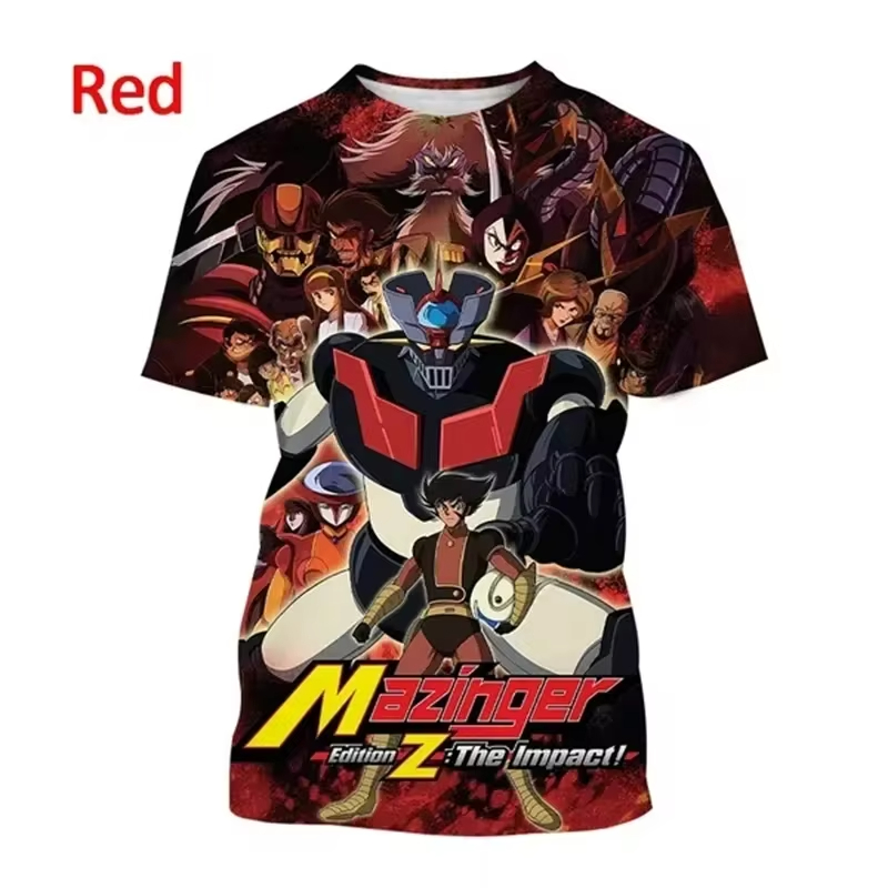 Anime Mazinger Z 3D Print T-Sh - 3D Printing Z Hop avaliação e preço
