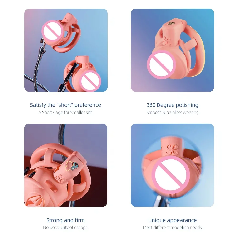 Male SIssy Chastity Cage 3D Pr - 3D Printing Ultem avaliação e preço