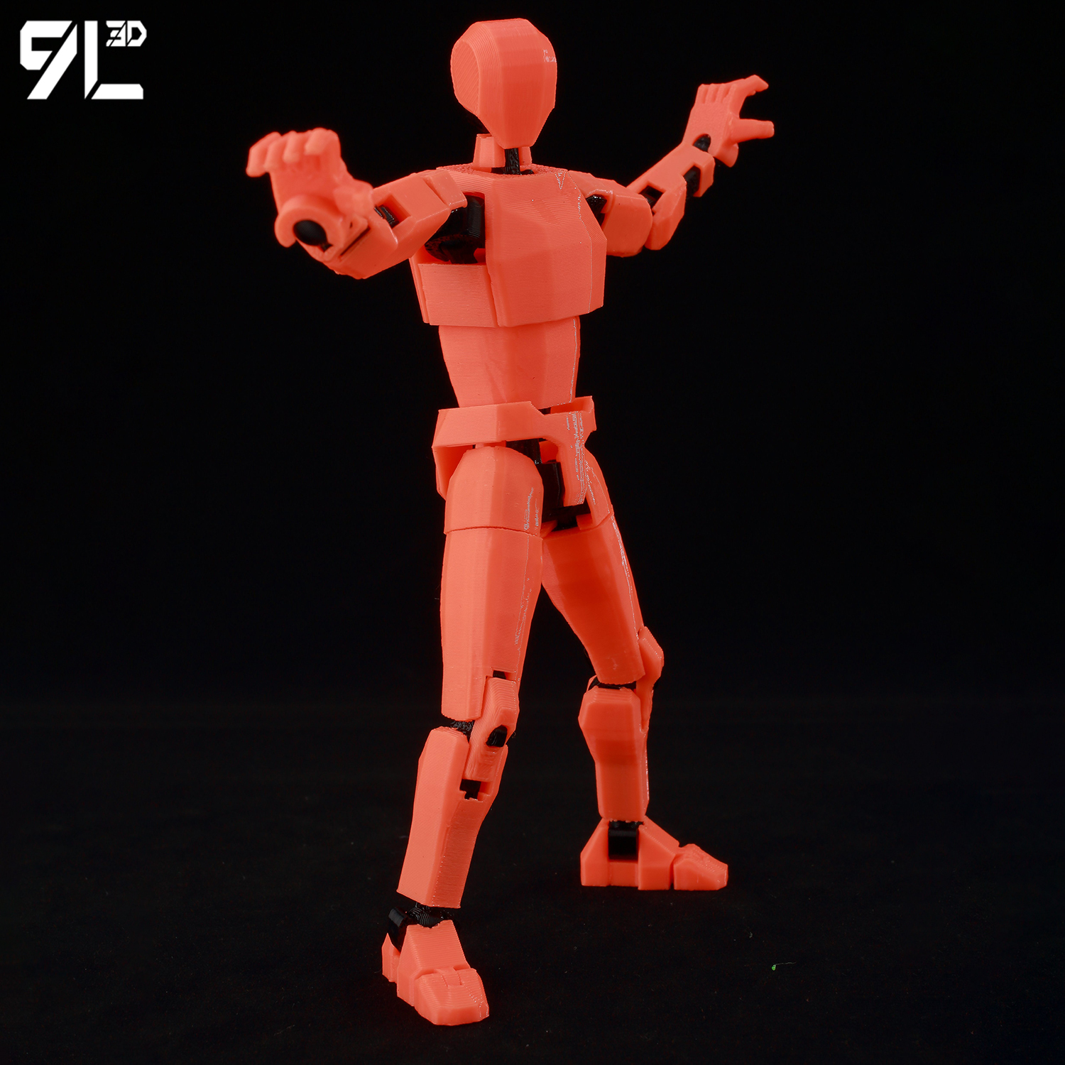 9L 3D Printed Articulated Dumm - 3D Printing Joints avaliação e preço