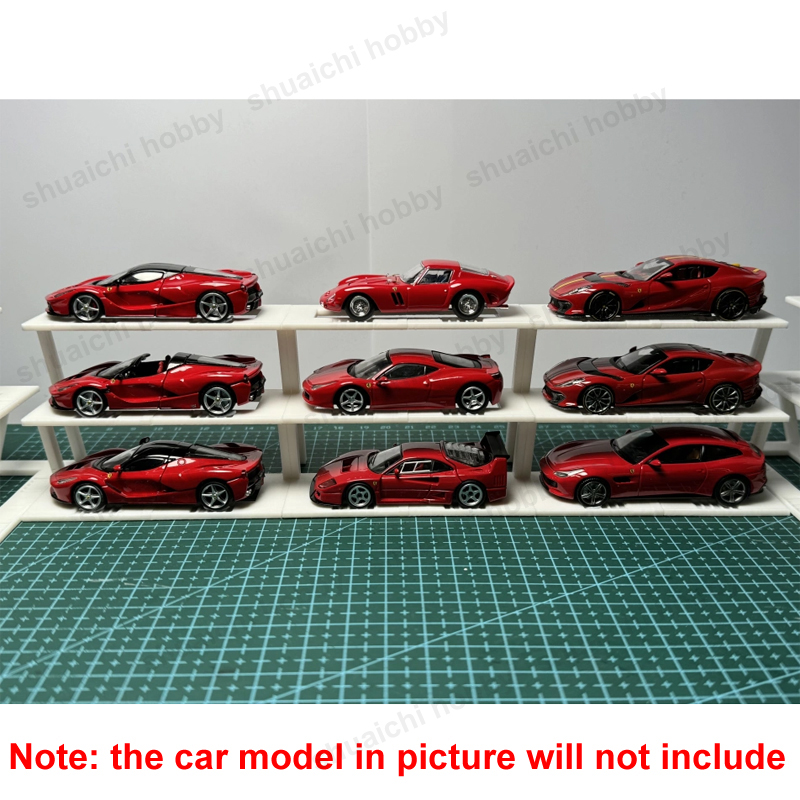 2PCS 3D Printed Tiered Display - 3D Printing Diecast Cars avaliação e preço