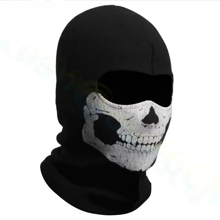 3D Skull Ghost Print 100% Poly - 3D Printing Ghosting avaliação e preço