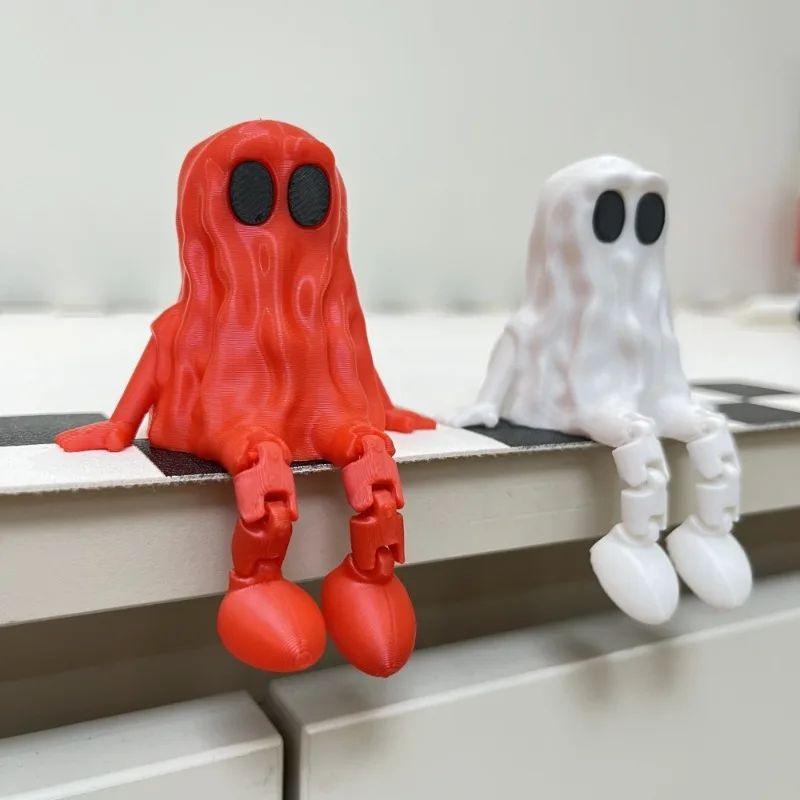 3D Movable Printed Halloween G - 3D Printing Ghosting avaliação e preço