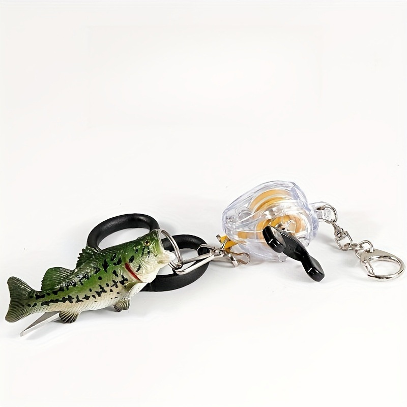 3D Sea Bass Keychain, lure Fis - 3D Printing Lure avaliação e preço