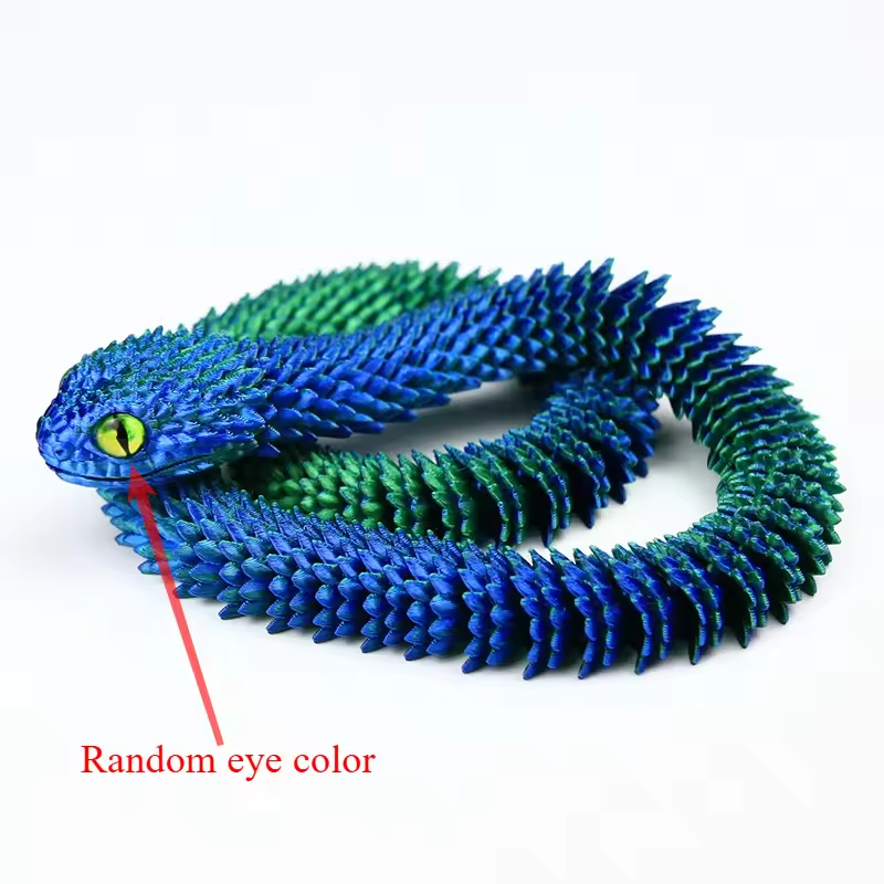 3D Printed Snake Movable Joint - 3D Printing Joints avaliação e preço