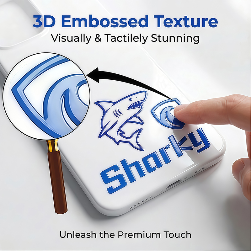 50pcs Custom Stickers Logo Per - 3D Printing Logo avaliação e preço