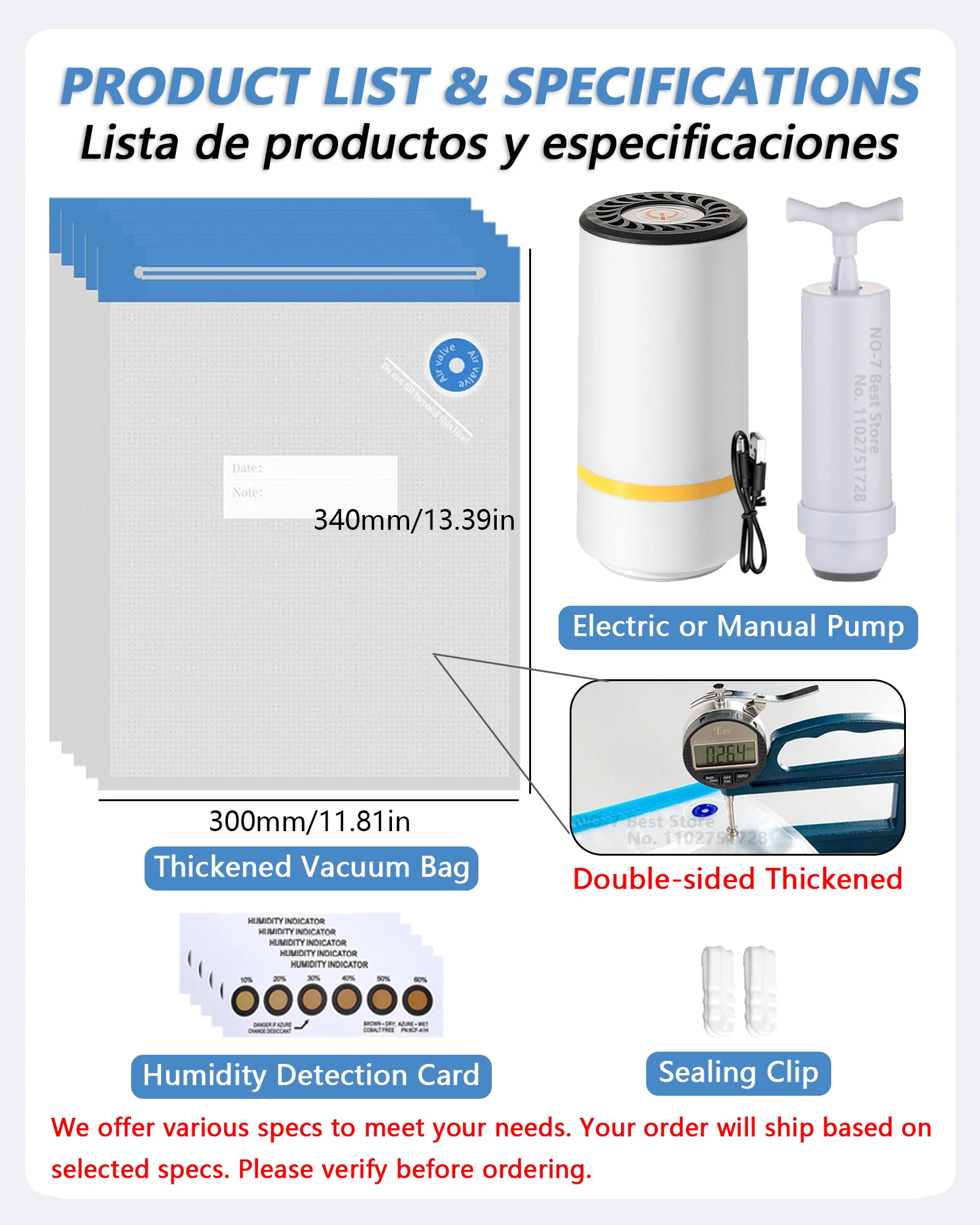 3D Printer Filament Vacuum Bag - Carbon Fiber Filament avaliação e preço