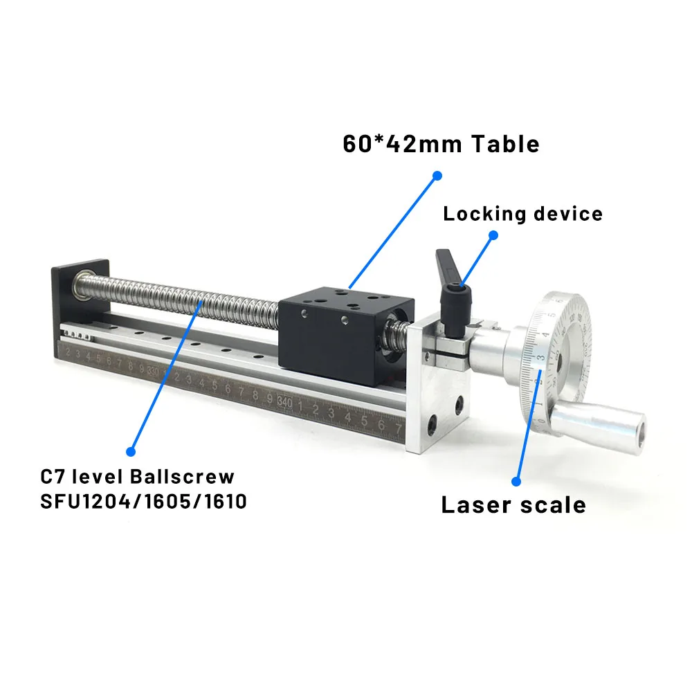 Motion Slide Stage 100-1000mm  - Linear Guide Rail avaliação e preço