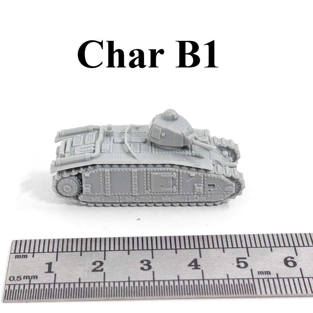 French Char B1 Tank, 3D Printe - 3D Printing Ultem avaliação e preço