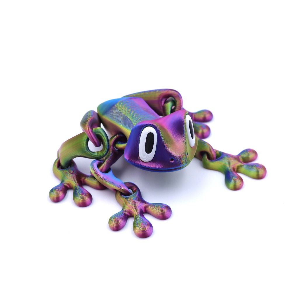 Movable Joints 3D Printed Frog - 3D Printing Joints avaliação e preço