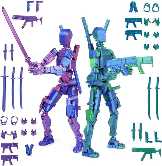 Titan 13 Action Figure,Assembl - 3D Printing Titanium avaliação e preço