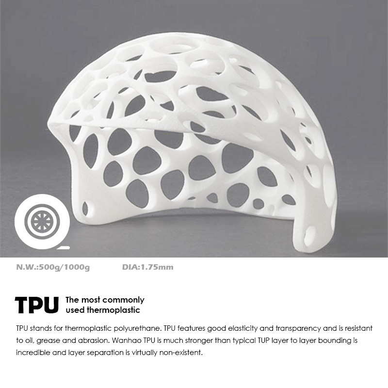 250g 500g 1kg Elastic Flexible - Tpu Flexible Filament avaliação e preço
