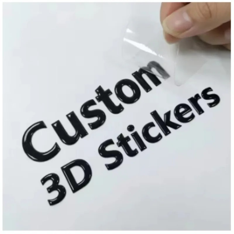50pcs Custom DTF Transfer Stic - 3D Printing Logo avaliação e preço