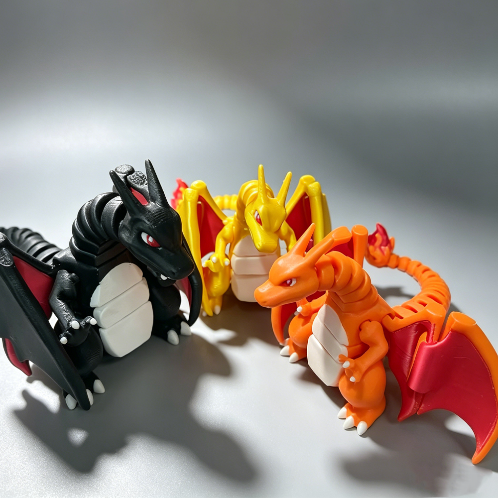 Pokemon 3D Printing Charizard  - 3D Printing Joints avaliação e preço
