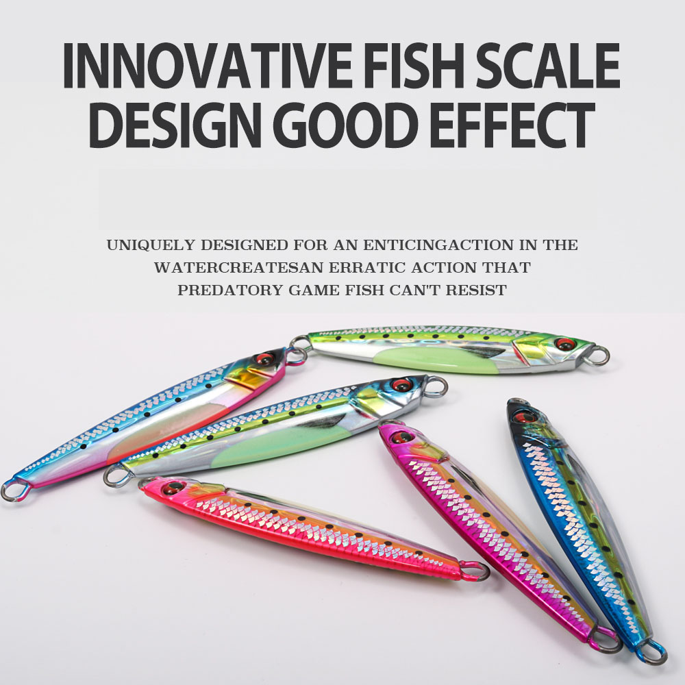 JIGGING PRO 40g 60g 80g Shore  - 3D Printing Lure avaliação e preço