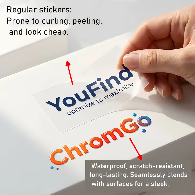 50pcs Sticker Personalized Log - 3D Printing Logo avaliação e preço