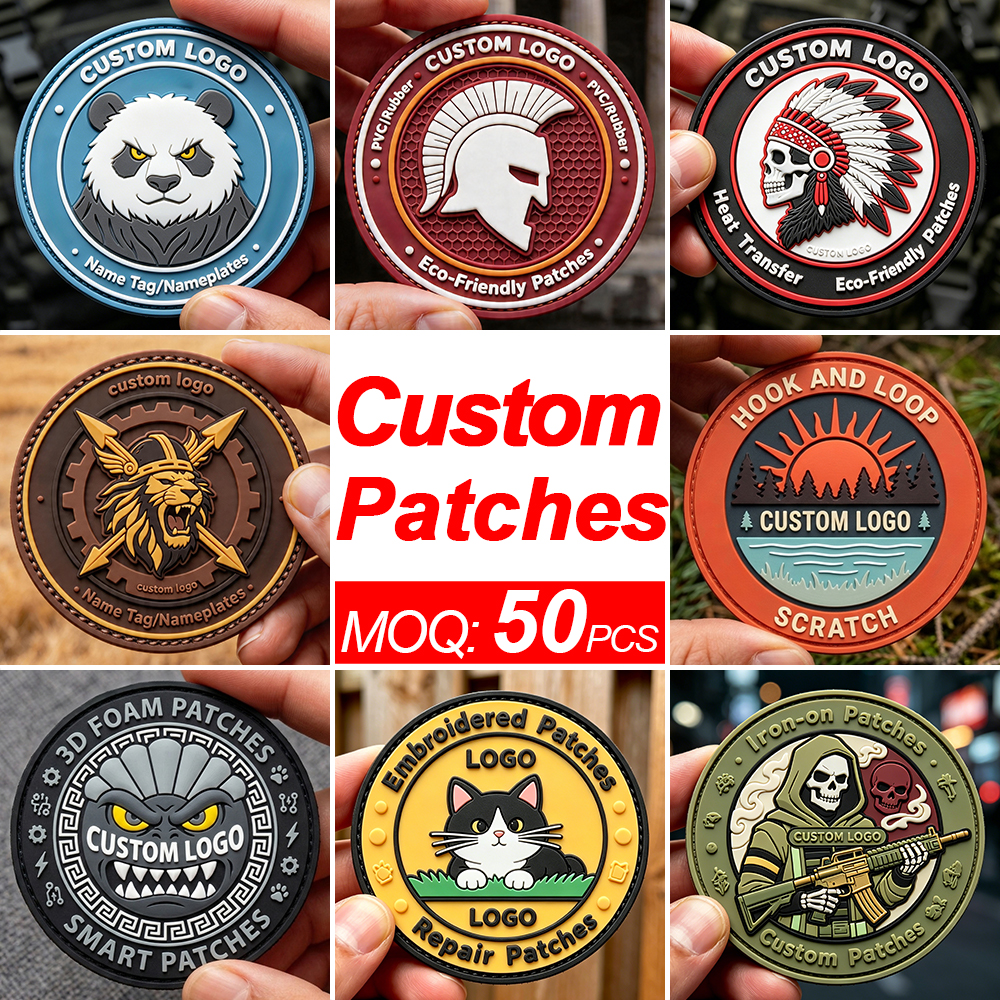 Custom Logo Design Badge Iron  - 3D Printing Labubu avaliação e preço