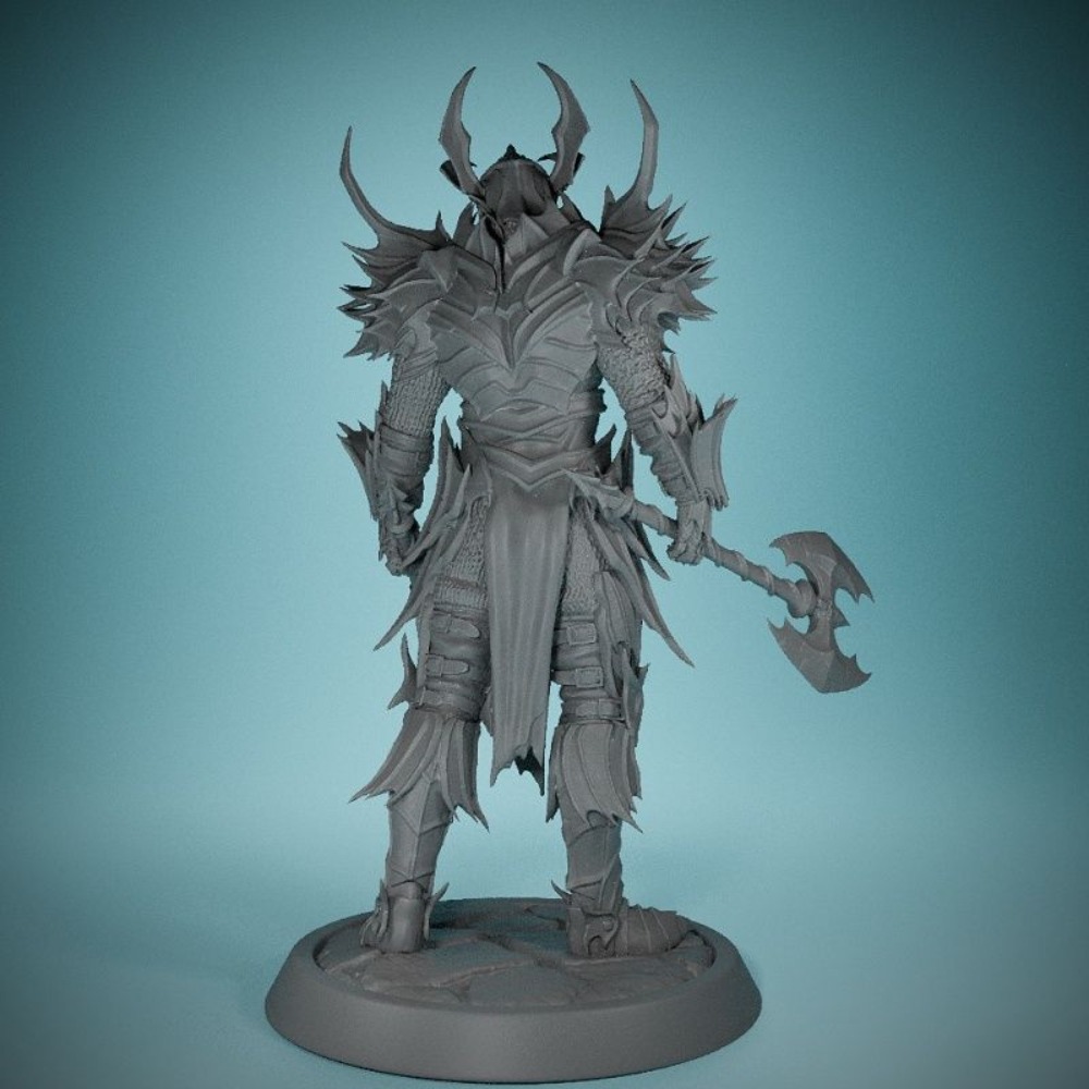 No Wings Demon Knight 3D Print - 3D Printing Ultem avaliação e preço