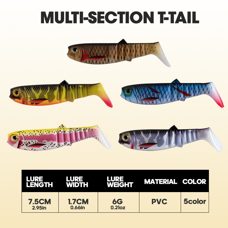 TAIYU 3pcs 7.5cm 6g 3D Multi-J - 3D Printing Lure avaliação e preço