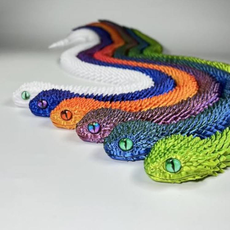 2026 new 3D printed snake, lif - 3D Printing Joints avaliação e preço