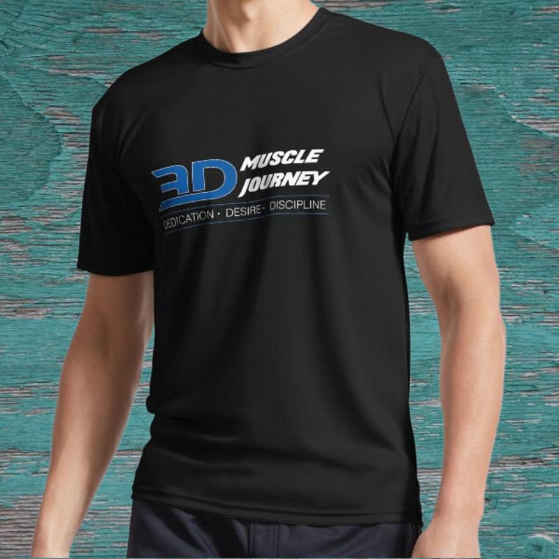 New 3D White Logo Active T Shi - 3D Printing Logo avaliação e preço
