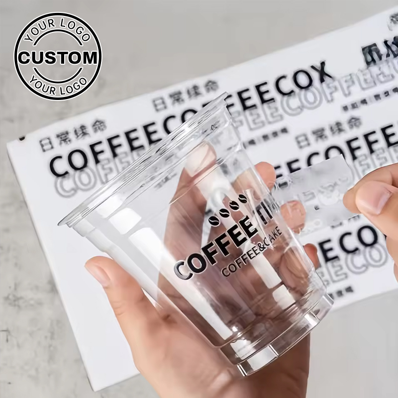 Custom Stickers Waterproof Tra - 3D Printing Logo avaliação e preço