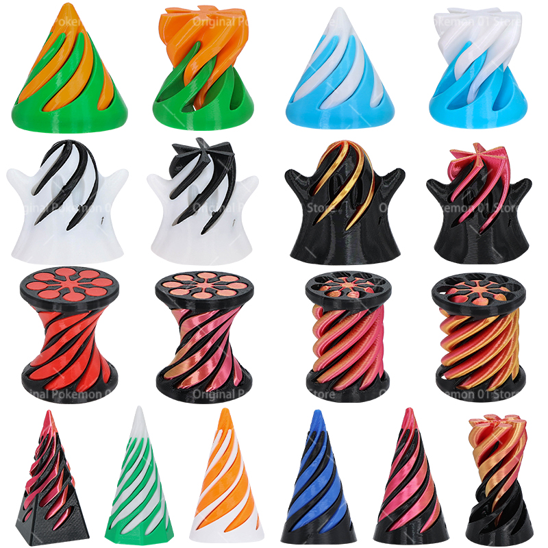 3D Printed Spiral Cone Fidget  - 3D Printing Ghosting avaliação e preço