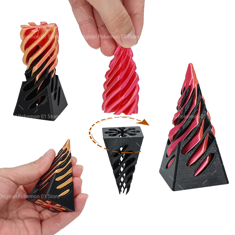 3D Printed Spiral Cone Fidget  - 3D Printing Ghosting avaliação e preço
