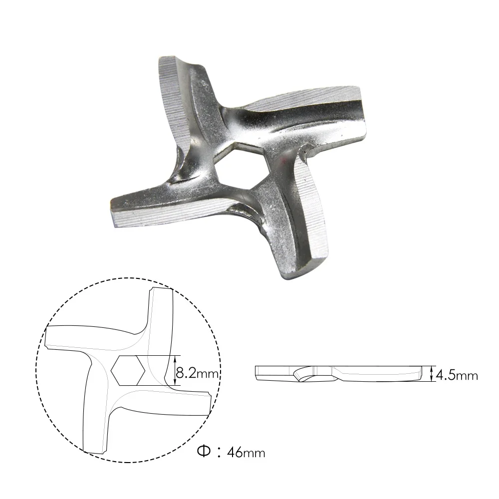 3pcs Meat Grinder Knife Mincer - 3D Printing Grinder avaliação e preço