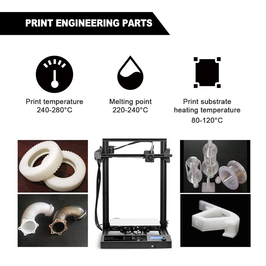 PLA Nylon 3D Printer Filament  - 3D Printing Nylon Filament avaliação e preço