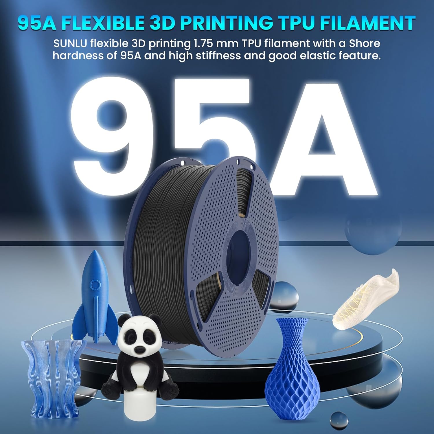 High Speed 95A TPU 3D Printer  - Tpu Flexible Filament avaliação e preço