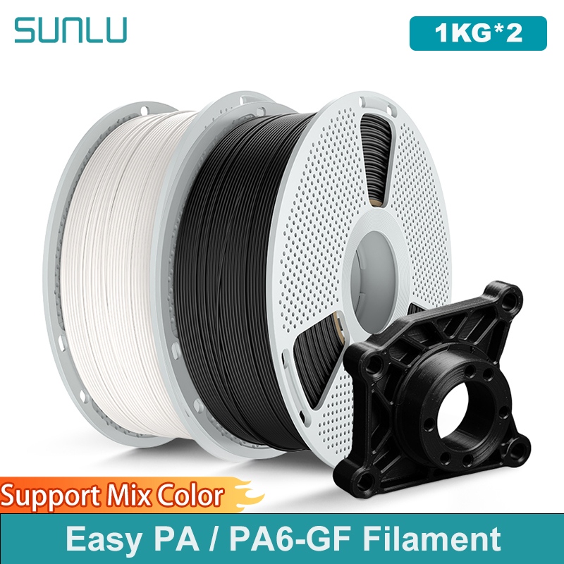 SUNLU 2KG Easy-to-Print Nylon  - 3D Printing Nylon Filament avaliação e preço